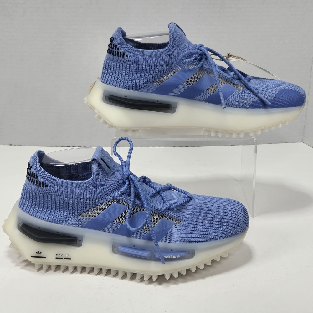 Adidas Originals NMD S1 Fusion Blue/off White Sneakers Size Womens 8.5-9 Mens 7 - Picture 3 of 12